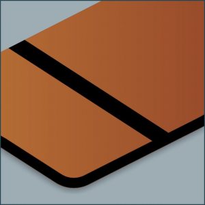 laserply-3126-bronze gebürstet-schwarz (nicht für Außenbereich empfohlen) 3126 bronze gebürstet/schwarz (nicht für Außenbereich empfohlen)