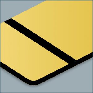 laserply-3163-european gold gebürstet-schwarz (nicht für Außenbereich empfohlen) 3163 european gold gebürstet/schwarz (nicht für Außenbereich empfohlen)